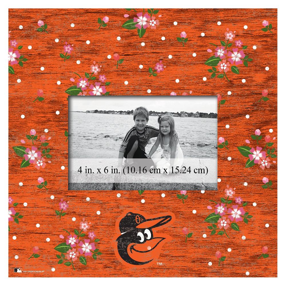 fan creations Baltimore Orioles Floral 10x10 Frame