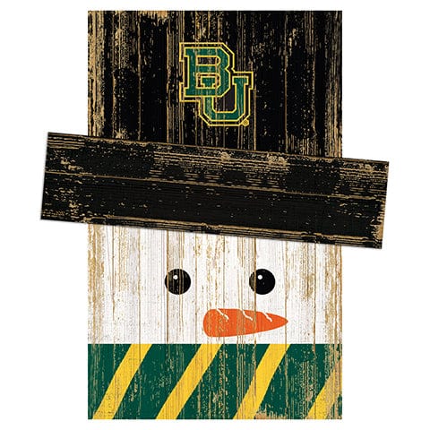 fan creations Baylor Snowman Head
