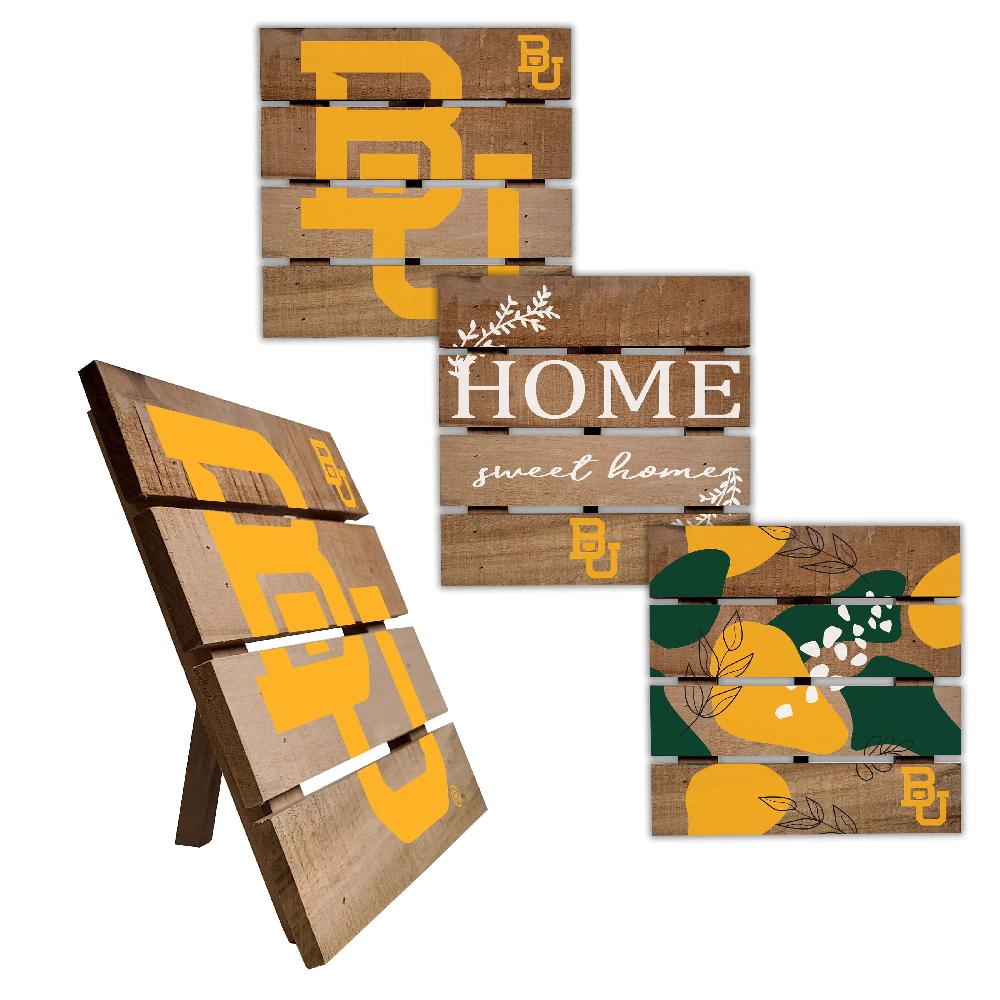 fan creations Baylor Trivet Hot Plate Set of 4