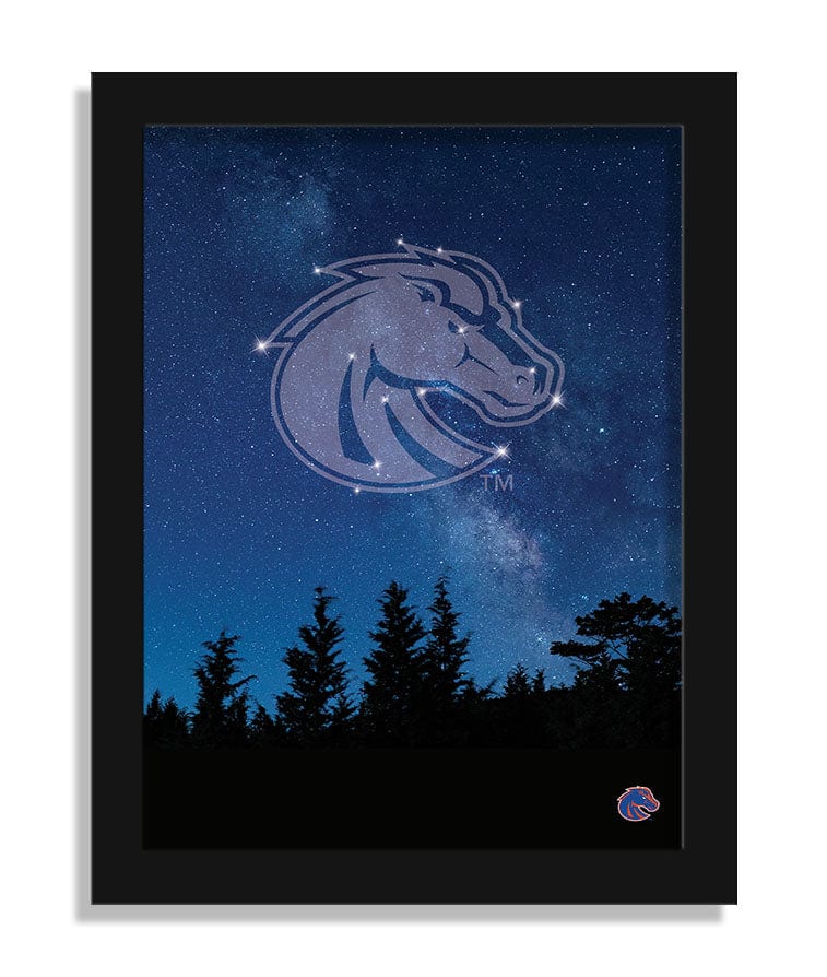 fan creations Boise State in The Stars 12x16
