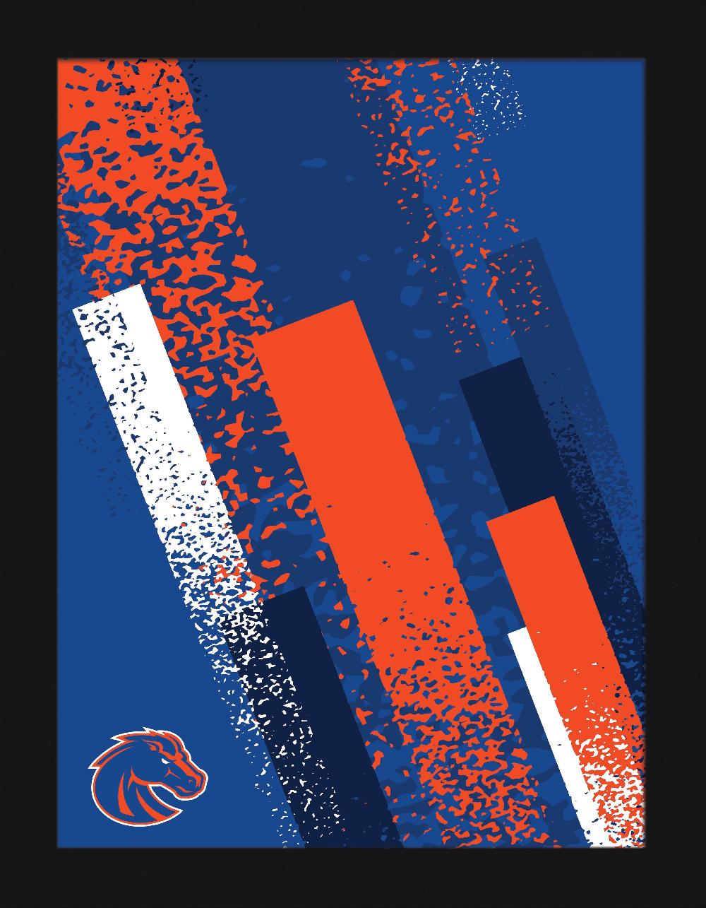 fan creations Boise State Team Color 12x16
