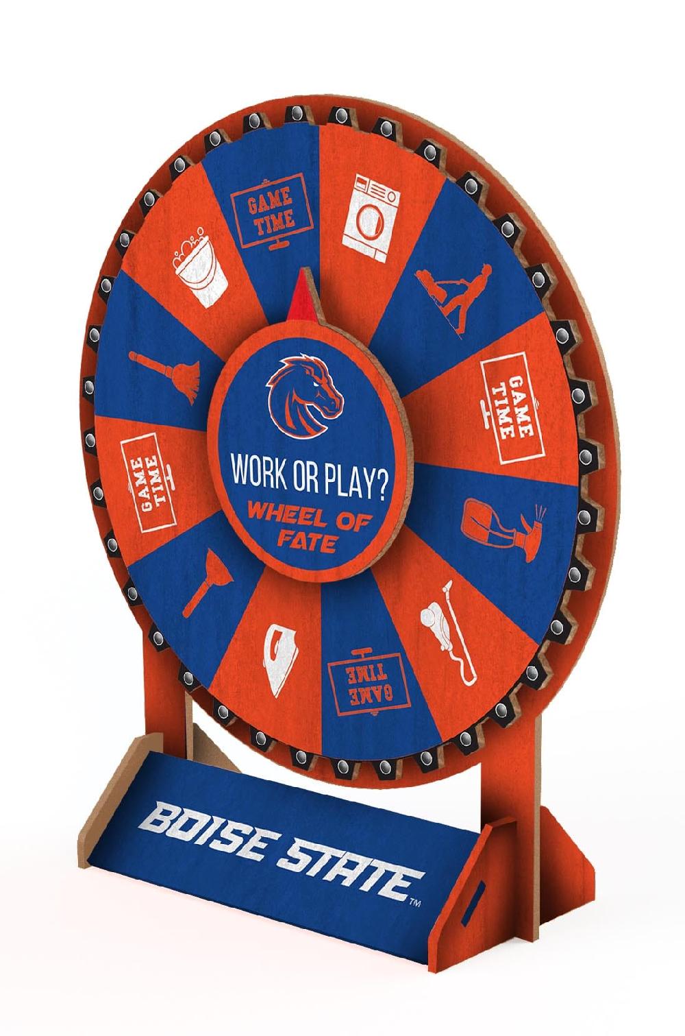 fan creations Boise State Wheel of Fate
