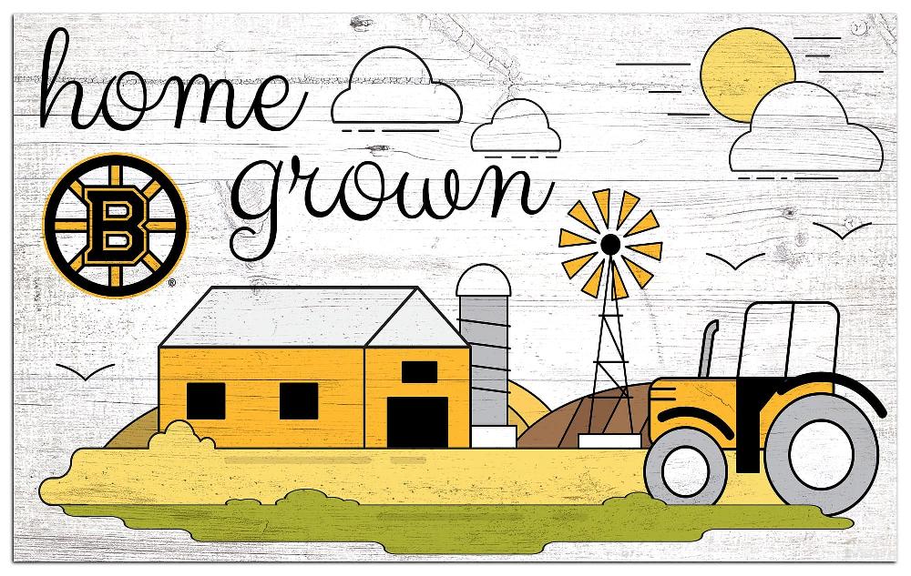 fan creations Boston Bruins Home Grown 11x19