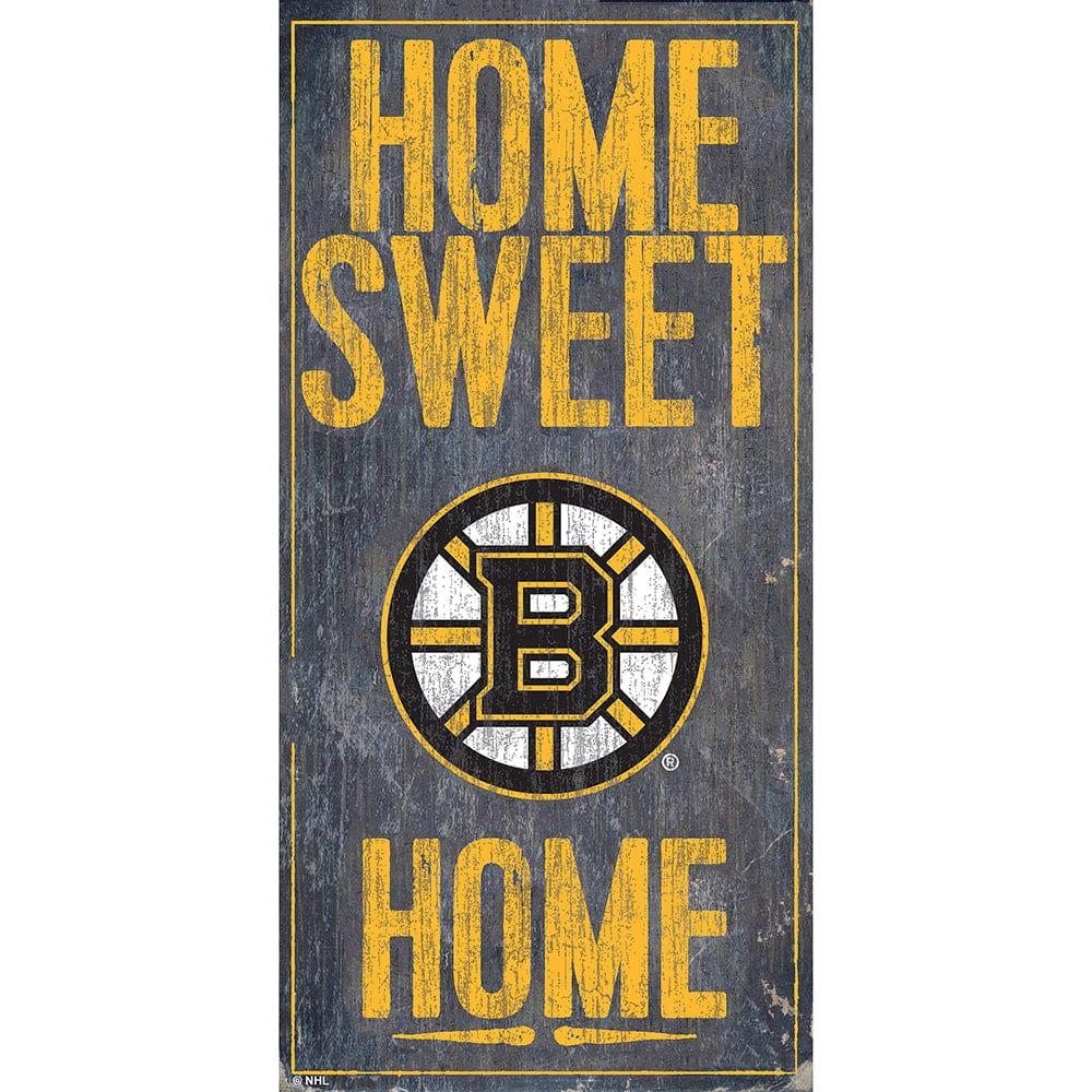 fan creations Boston Bruins Home Sweet Home 6x12