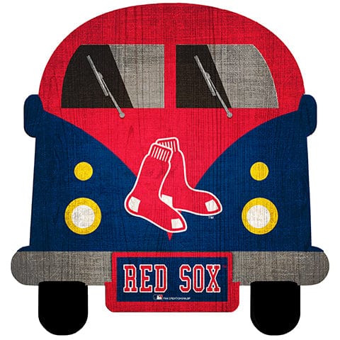 fan creations Boston Red Sox 12" Team Bus Sign