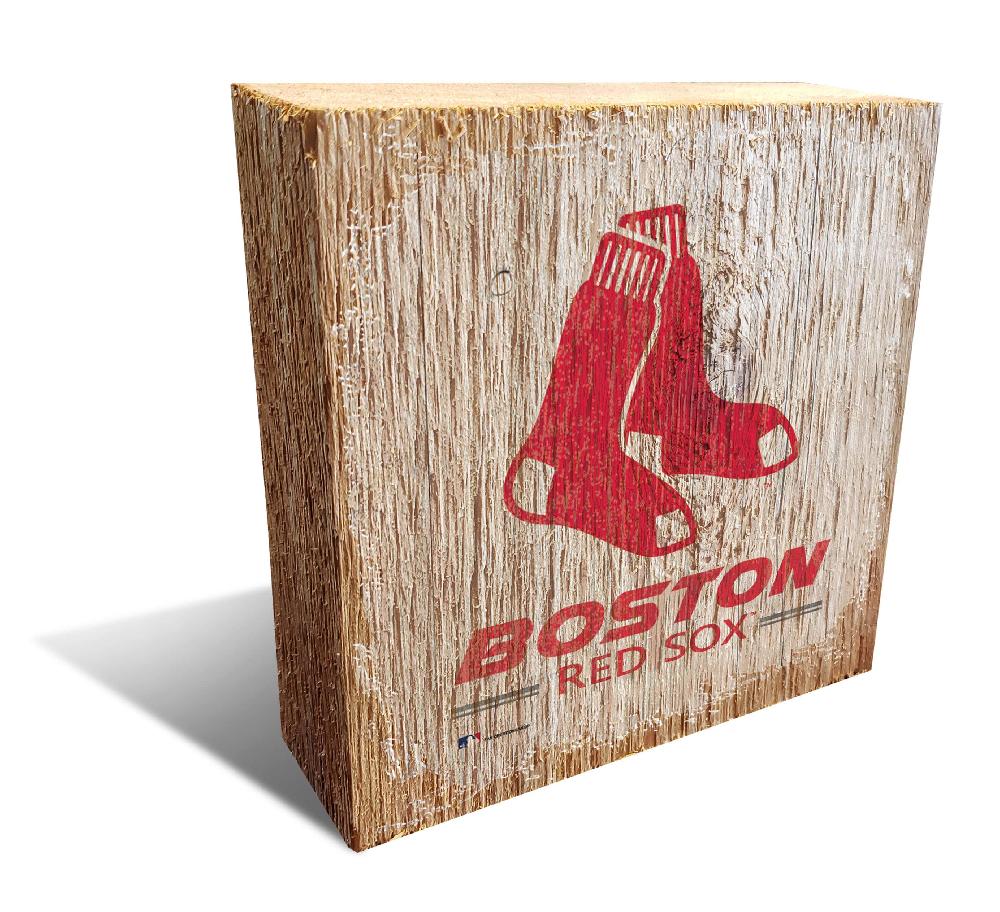 fan creations Boston Red Sox Team Logo Block