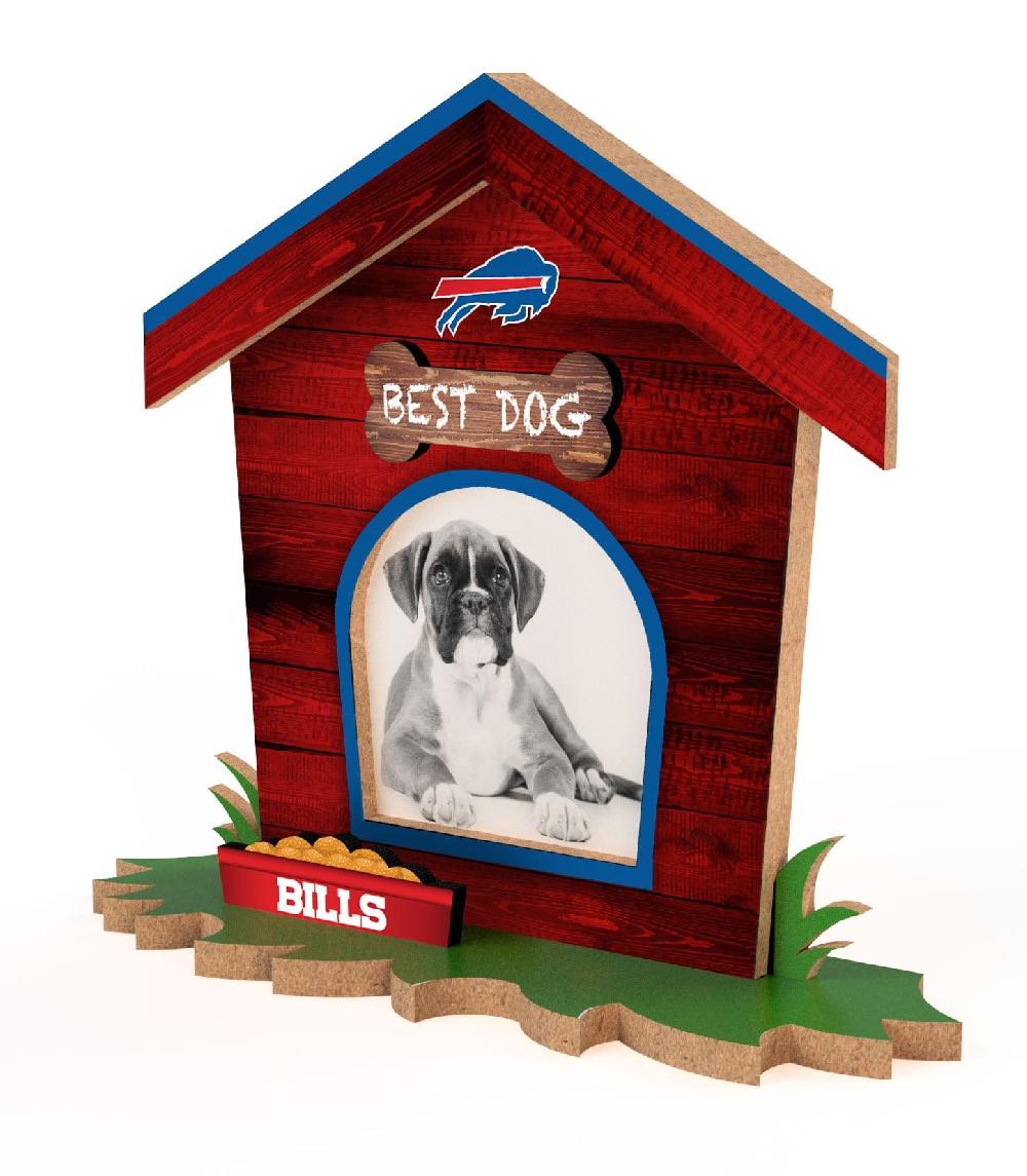 fan creations Buffalo Bills Dog House Frame