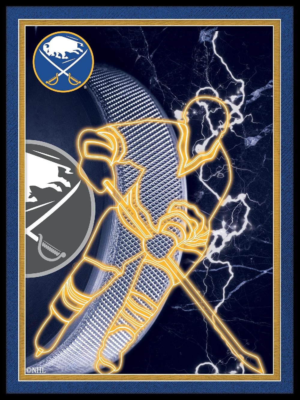 fan creations Buffalo Sabres Neon Player 12x16