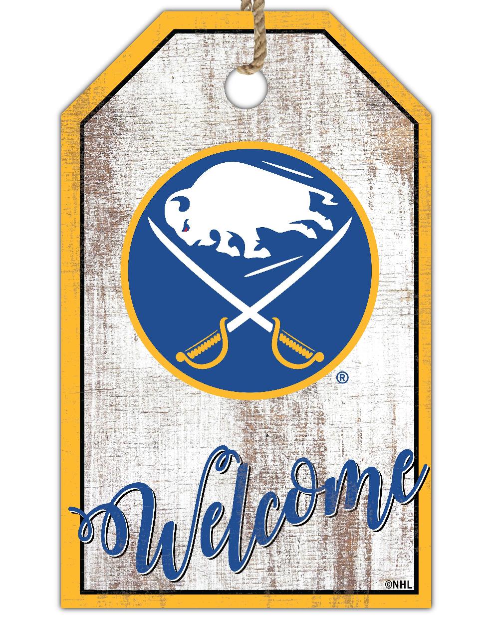 fan creations Buffalo Sabres Welcome 11x19 Tag