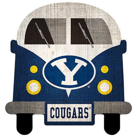 fan creations BYU 12" Team Bus Sign
