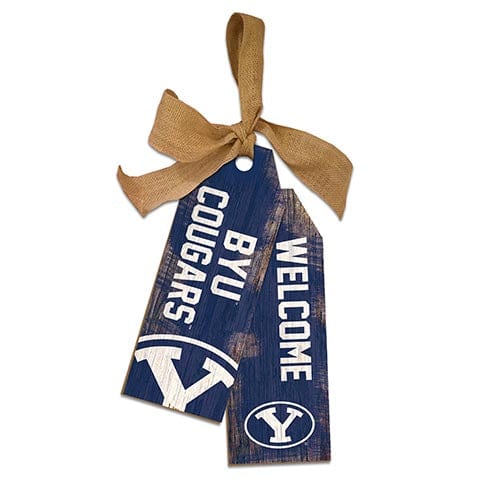 fan creations BYU 12" Team Tags