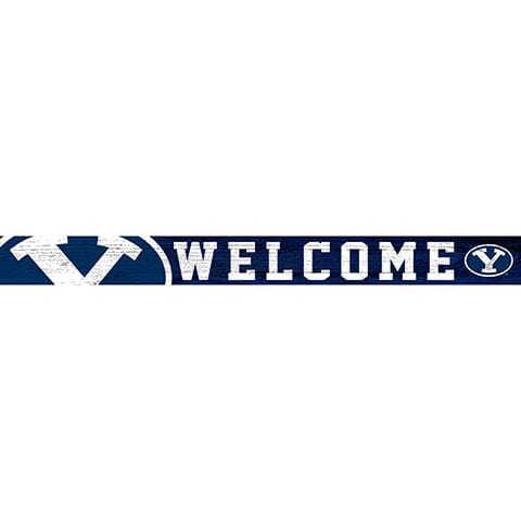 fan creations BYU 16in. Welcome Strip