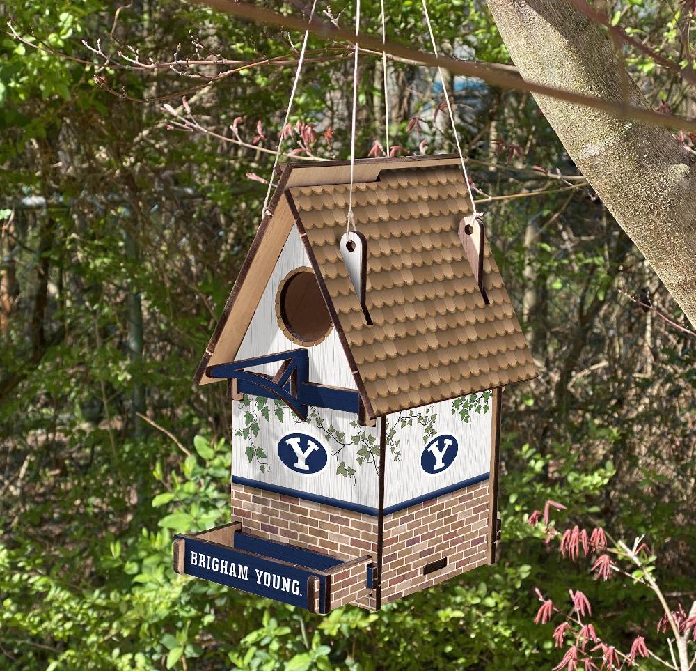 fan creations BYU Bird House Unassembled
