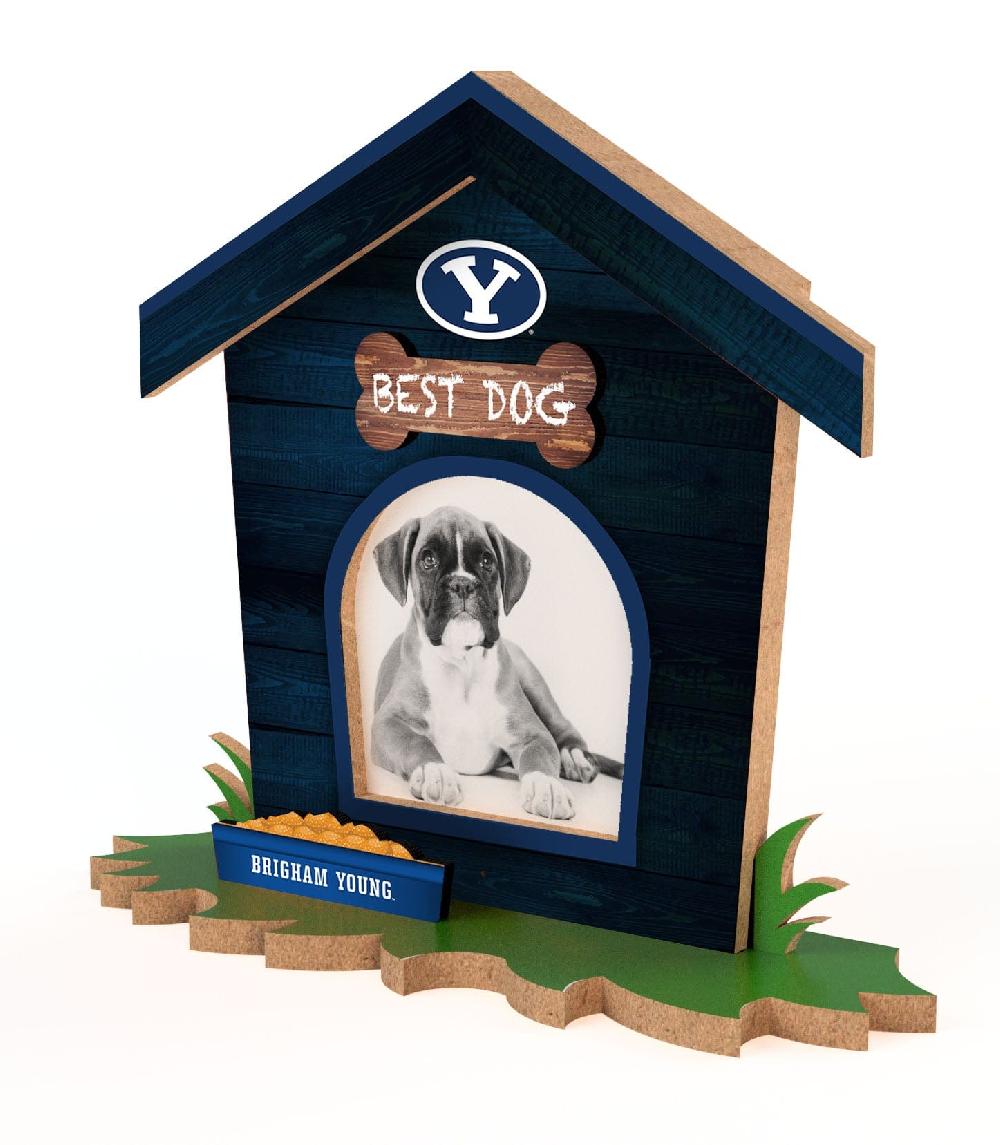 fan creations BYU Dog House Frame