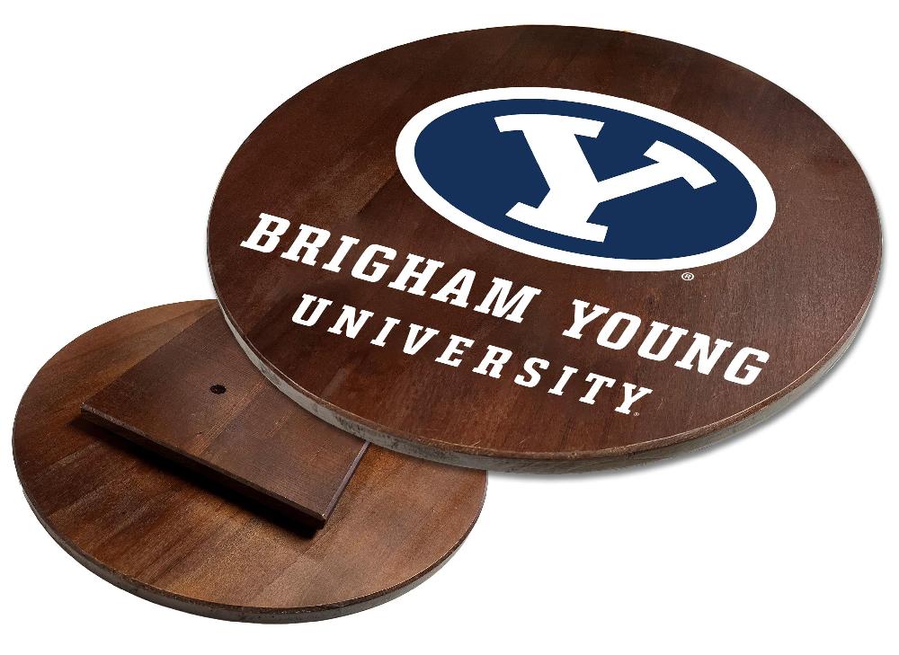 fan creations BYU Logo Lazy Susan