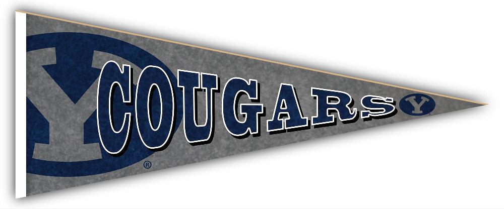 fan creations BYU Pennant