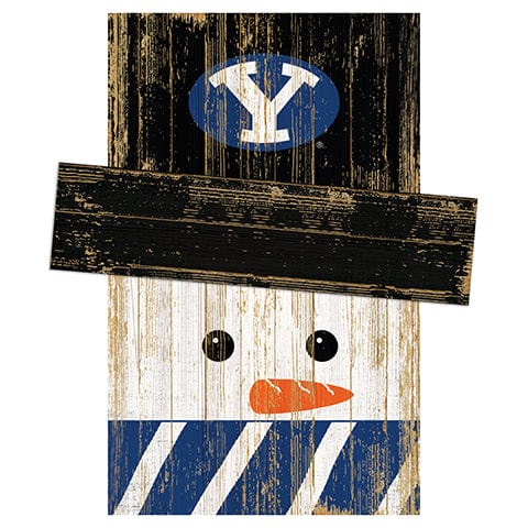 fan creations BYU Snowman Head