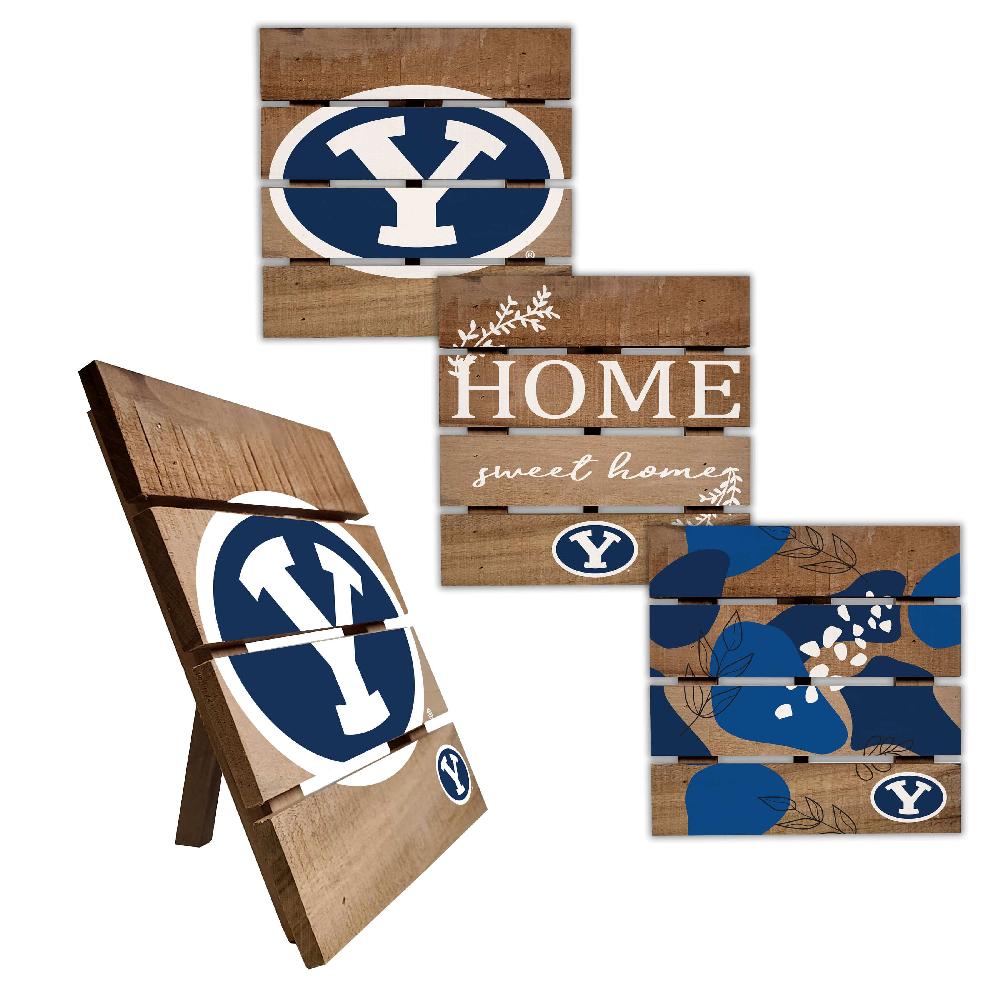 fan creations BYU Trivet Hot Plate Set of 4