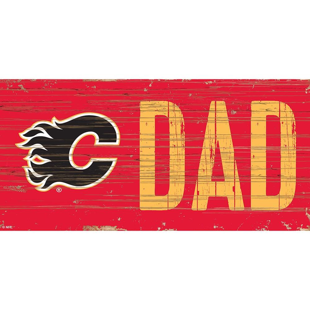 fan creations Calgary Flames DAD 6x12 Sign