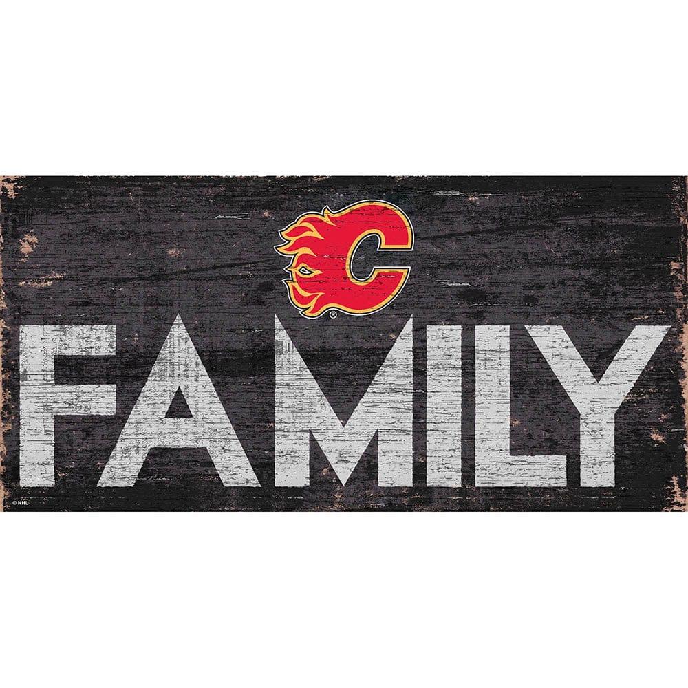 fan creations Calgary Flames Family 6x12