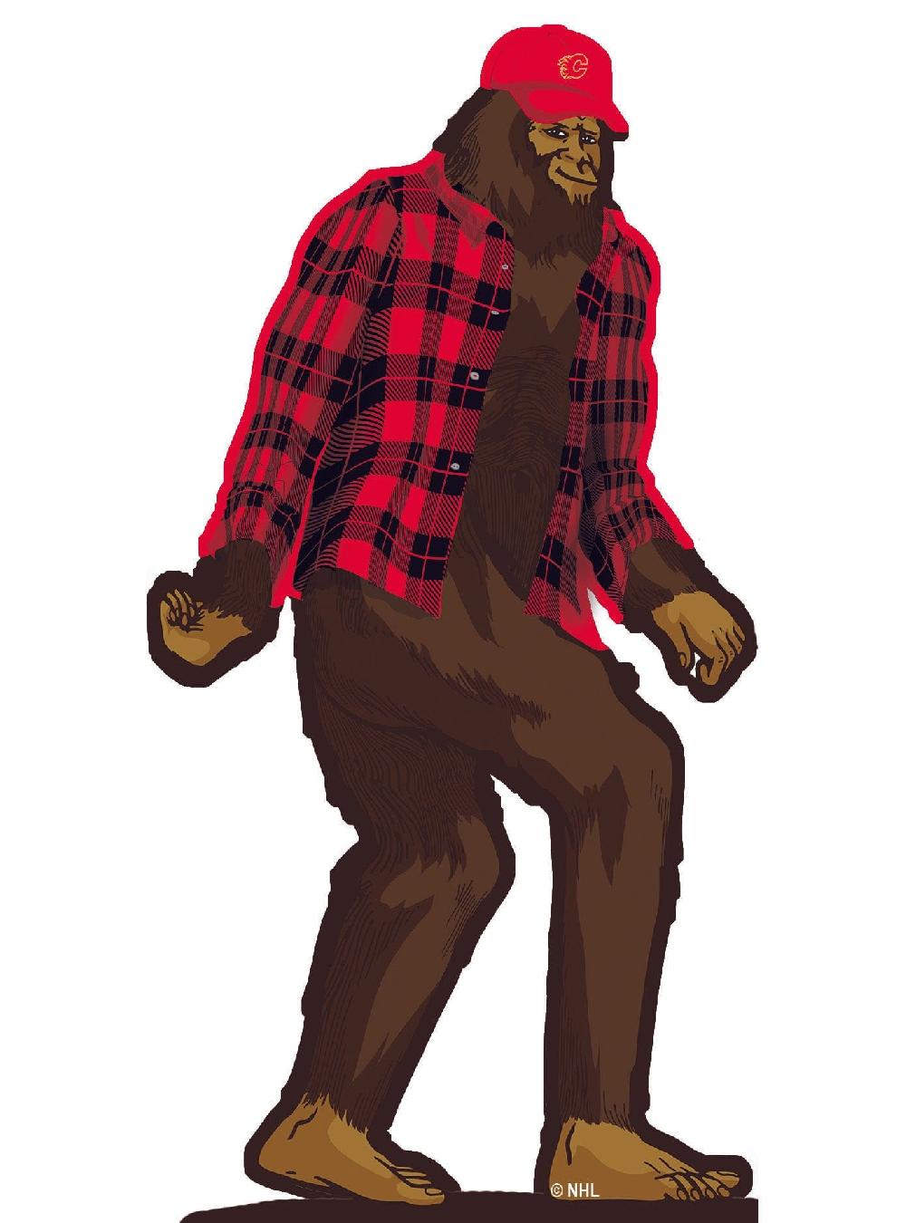 fan creations Calgary Flames Fanimal Desktop Stand