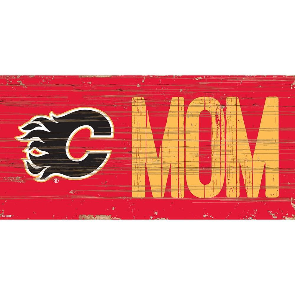 fan creations Calgary Flames MOM 6x12 Sign