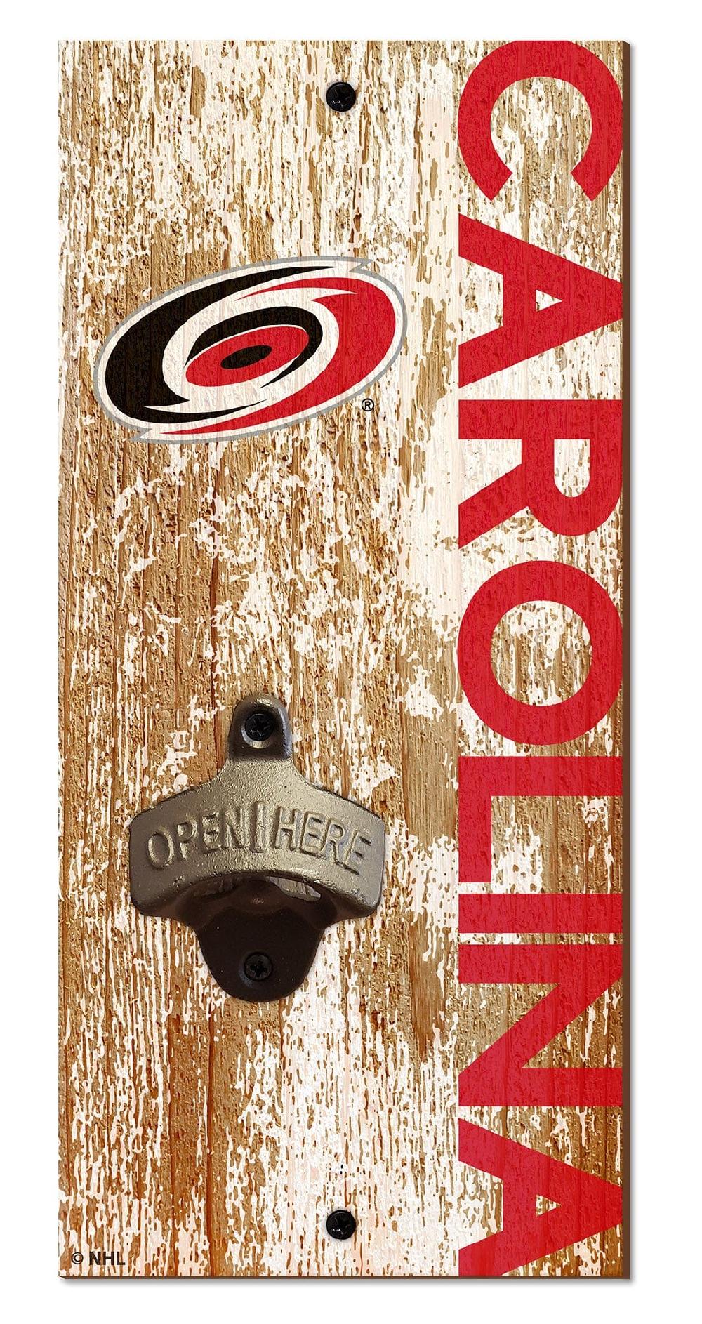 fan creations Carolina Hurricanes Bottle Opener