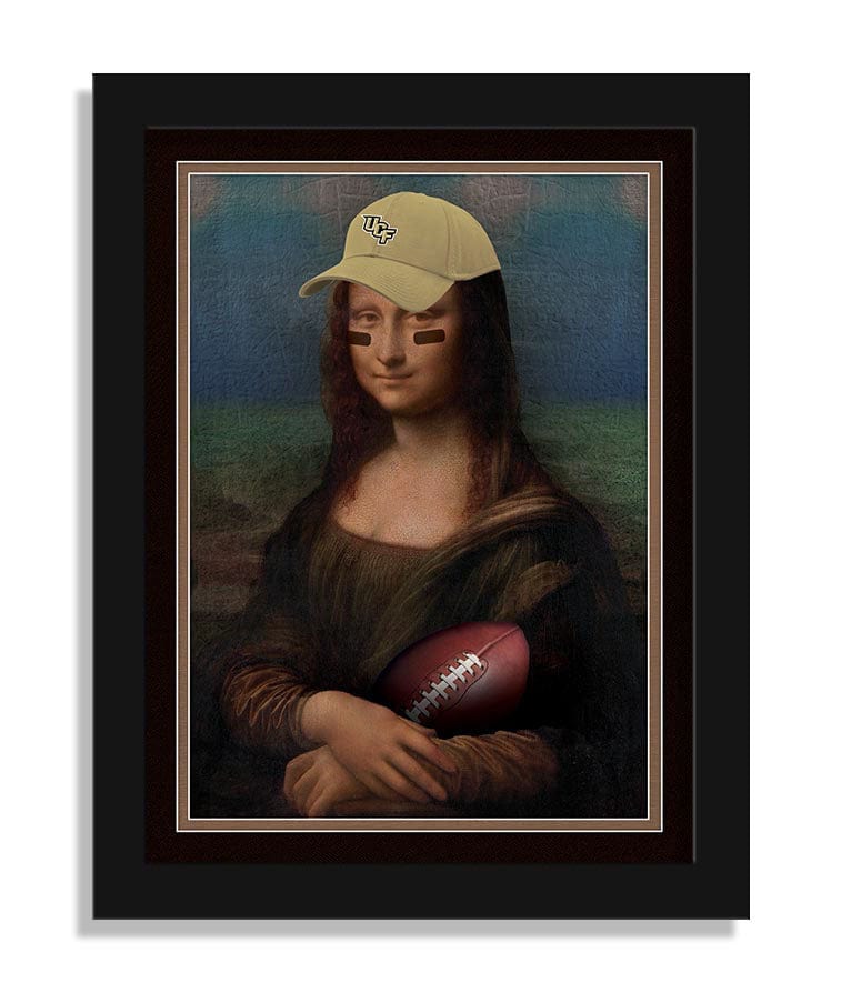 fan creations Central Florida Mona Lisa Fan 12x16