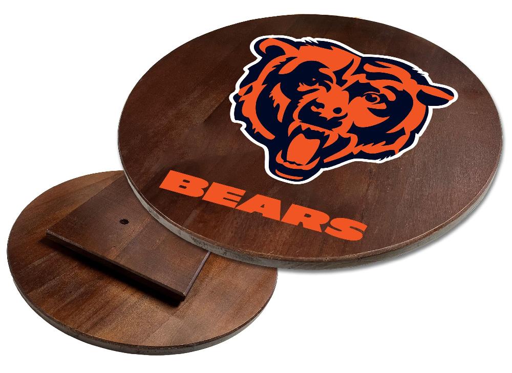 fan creations Chicago Bears Logo Lazy Susan