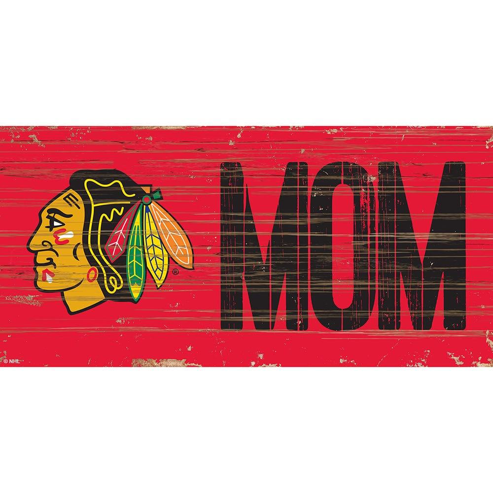 fan creations Chicago Blackhawks MOM 6x12 Sign