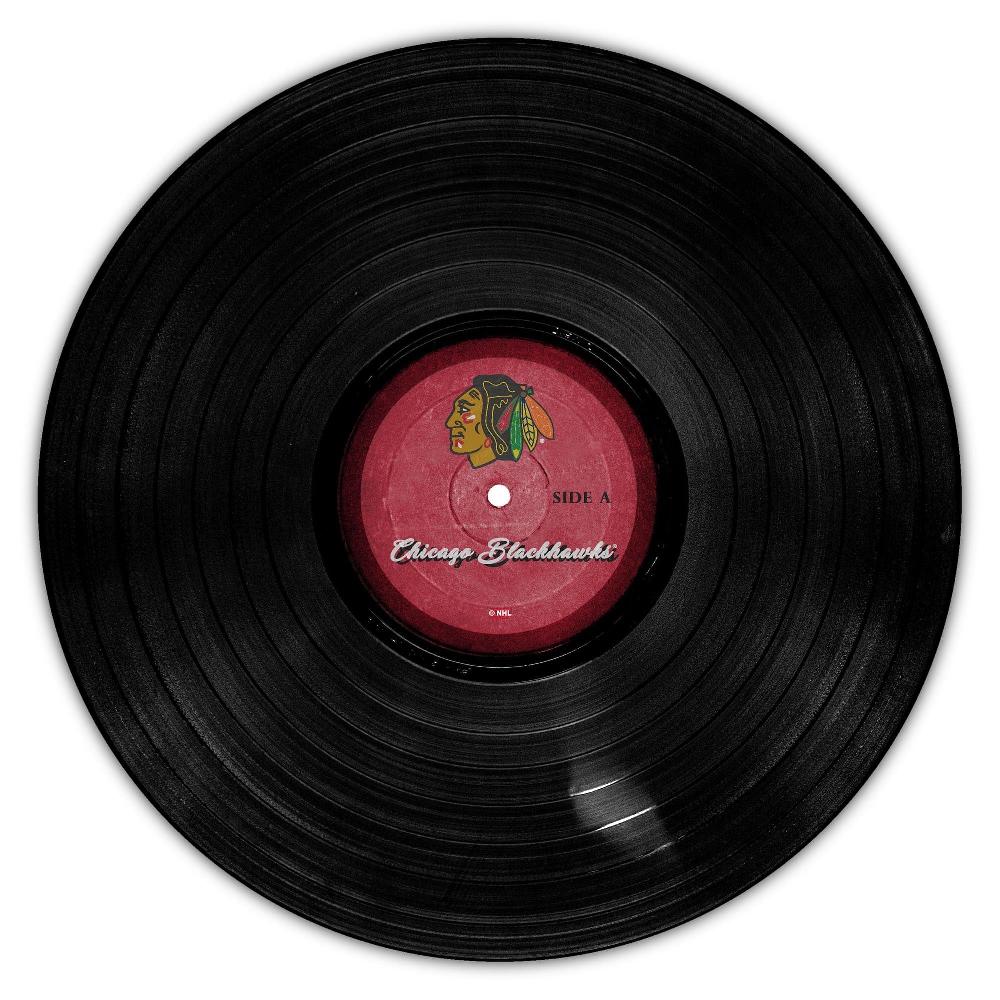 fan creations Chicago Blackhawks Vinyl 12in Circle