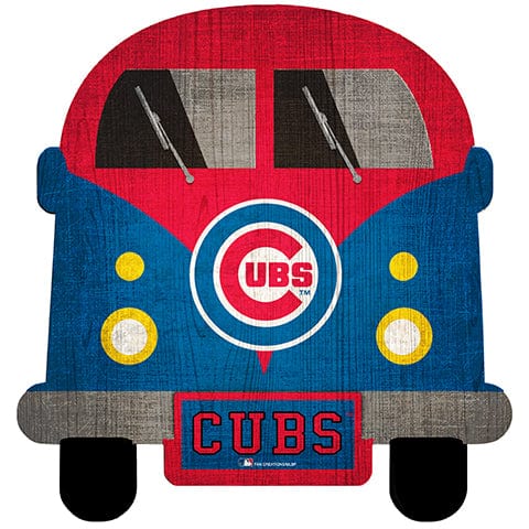 fan creations Chicago Cubs 12" Team Bus Sign