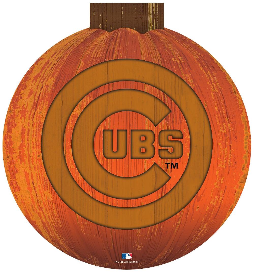 fan creations Chicago Cubs Halloween Wall Art 12in