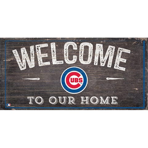 fan creations Chicago Cubs Welcome Home Sign