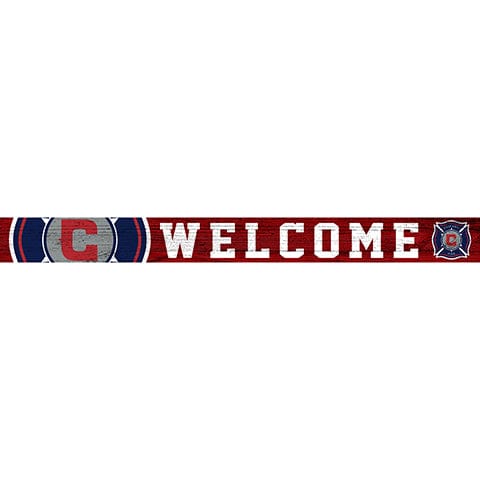 fan creations Chicago Fire 16in. Welcome Strip