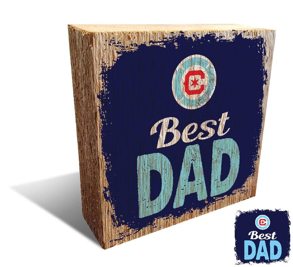 fan creations Chicago Fire Best Dad Block