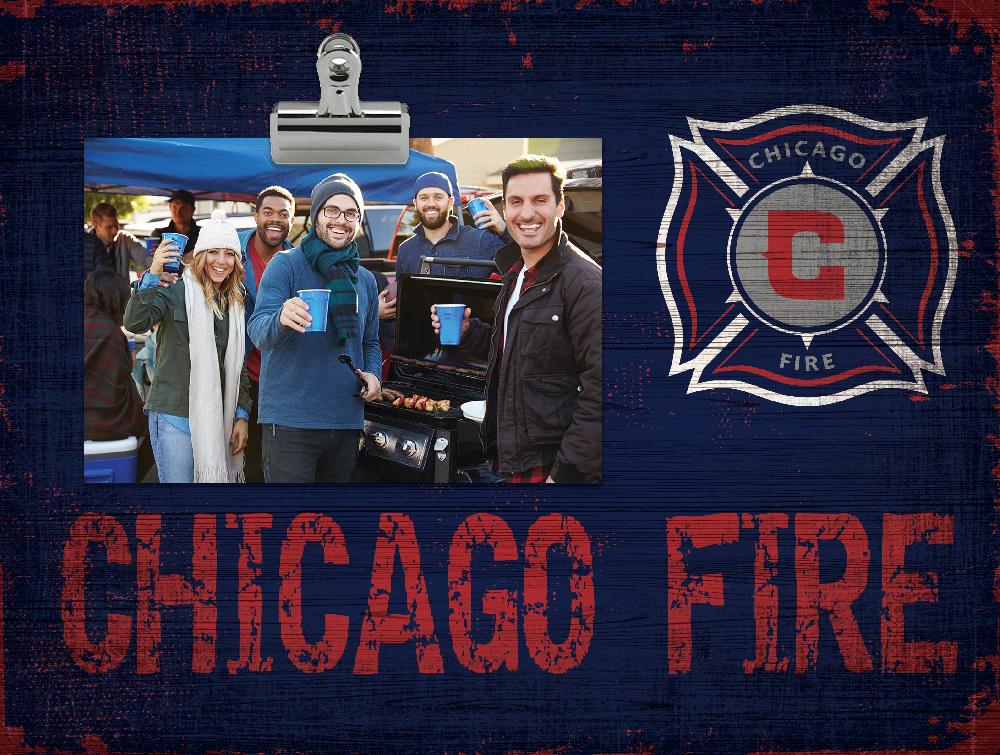 fan creations Chicago Fire Team Clip Frame