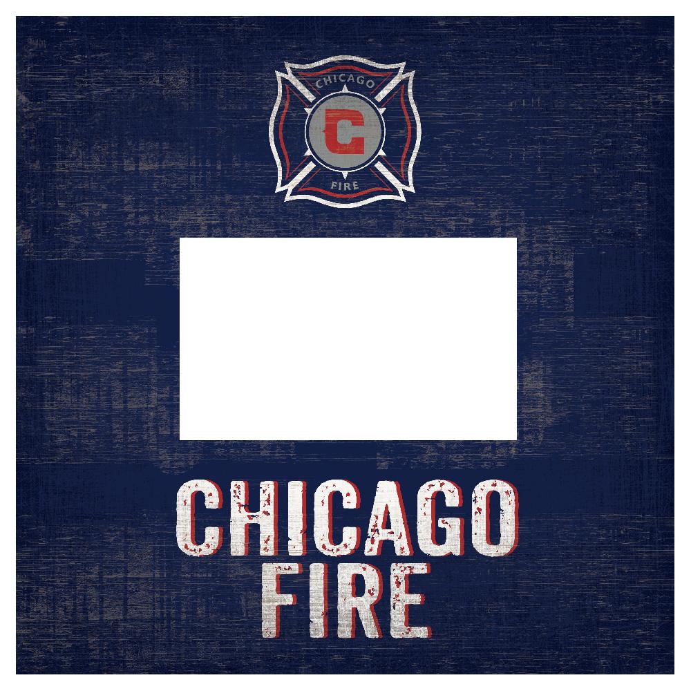 fan creations Chicago Fire Team Name 10x10 Frame