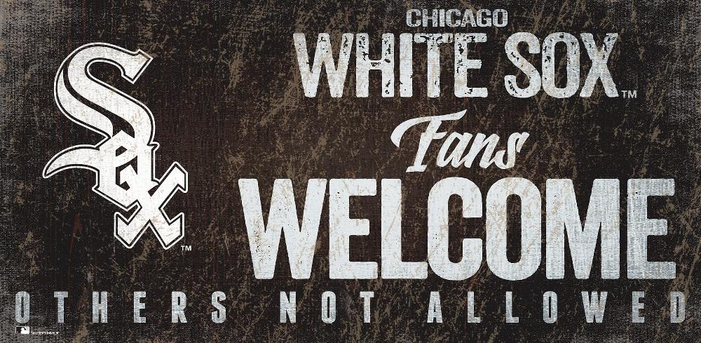 fan creations Chicago White Sox Fans Welcome Sign