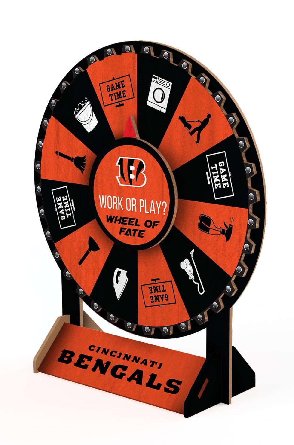 fan creations Cincinnati Bengals Wheel of Fate