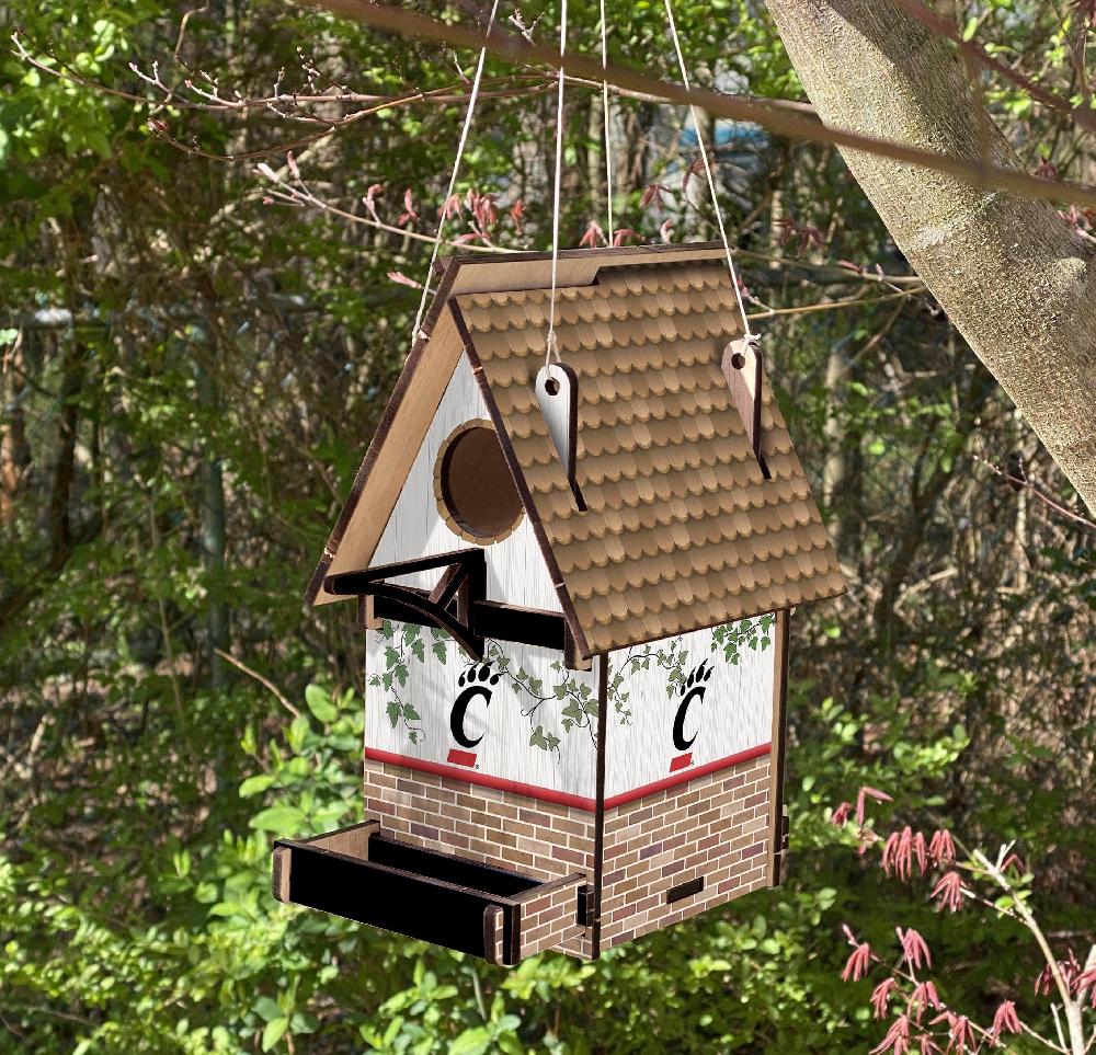 fan creations Cincinnati Bird House Unassembled
