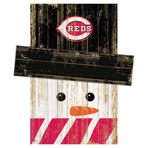fan creations Cincinnati Reds Snowman Head