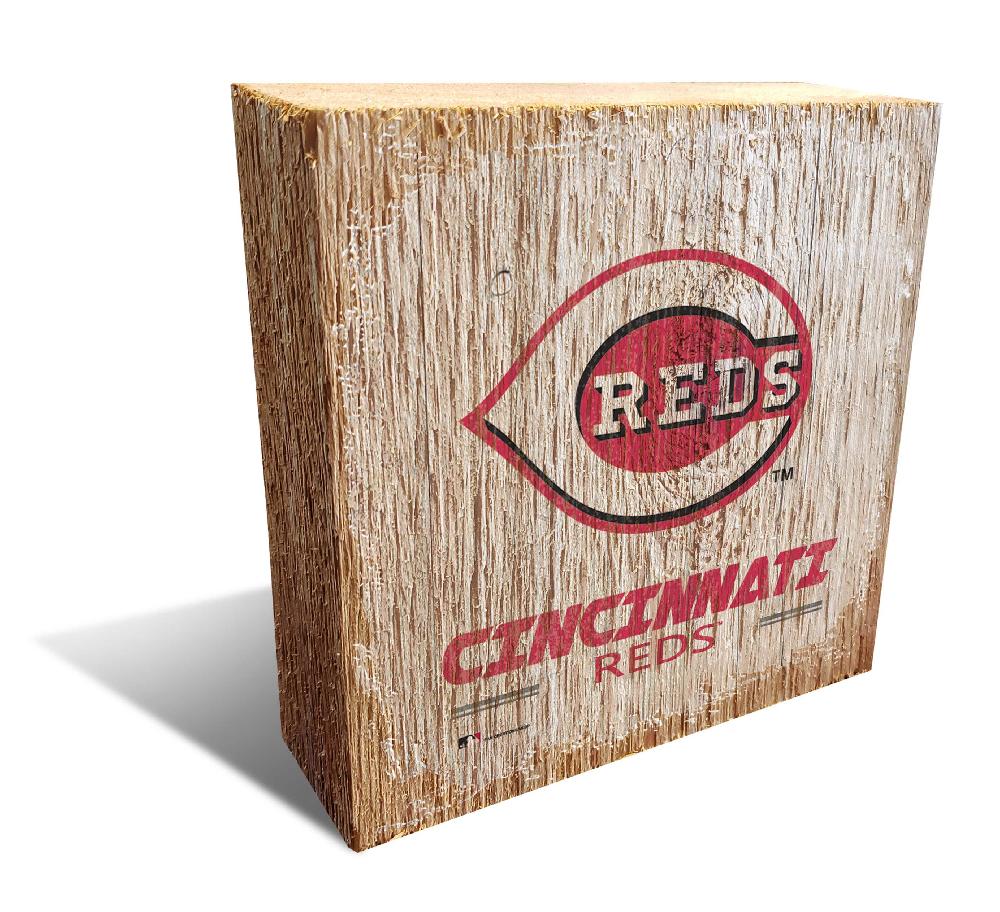 fan creations Cincinnati Reds Team Logo Block