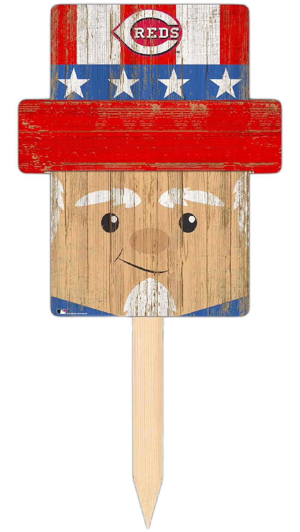 fan creations Cincinnati Reds Uncle Sam Head Yard