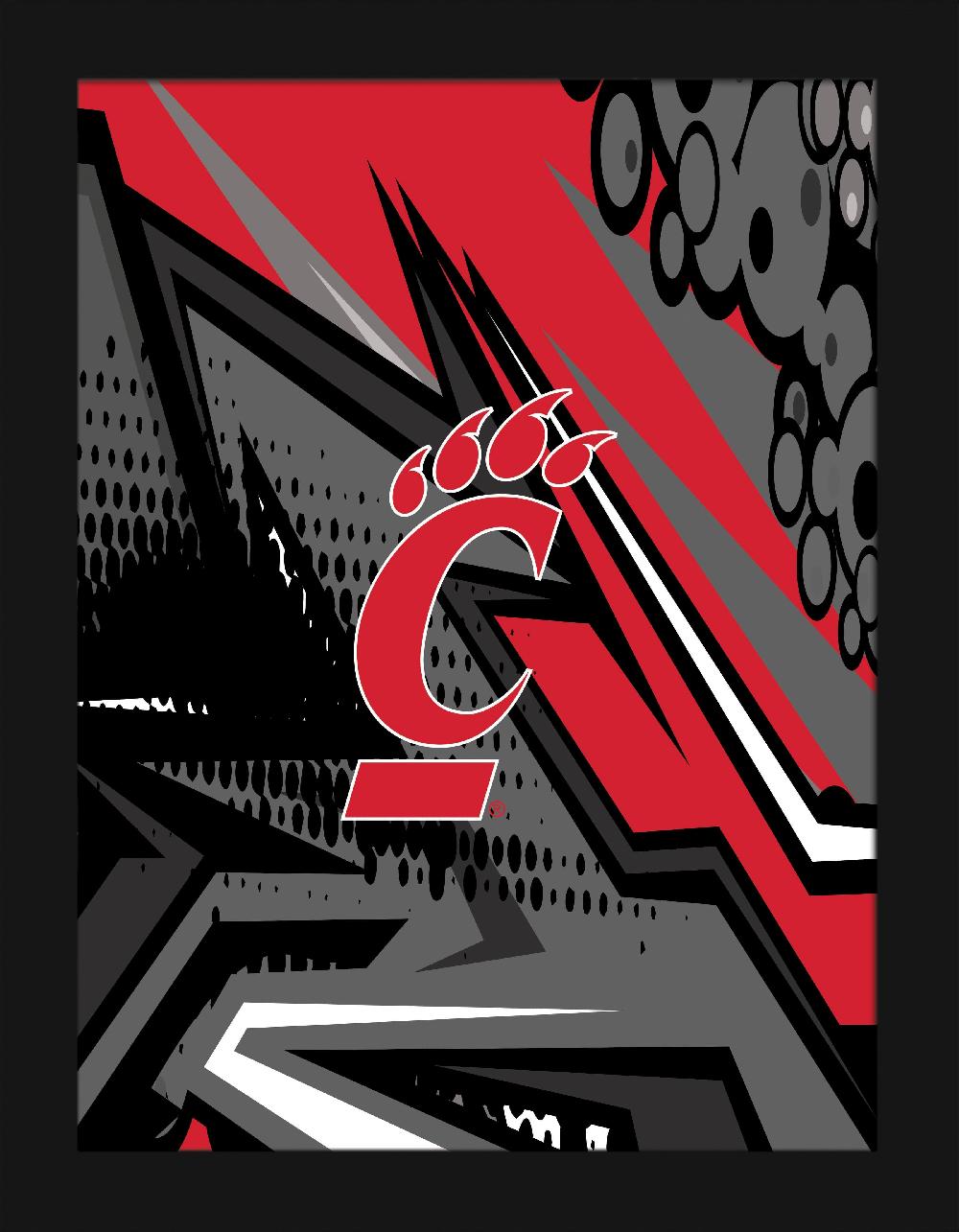 fan creations Cincinnati Team Comic 12x16