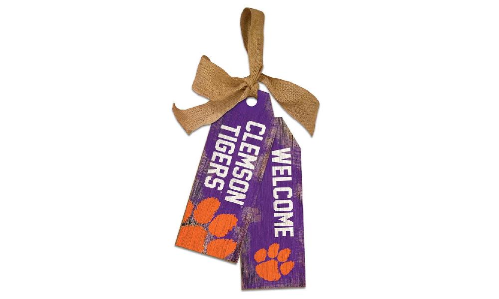 fan creations Clemson 12in Team Tags