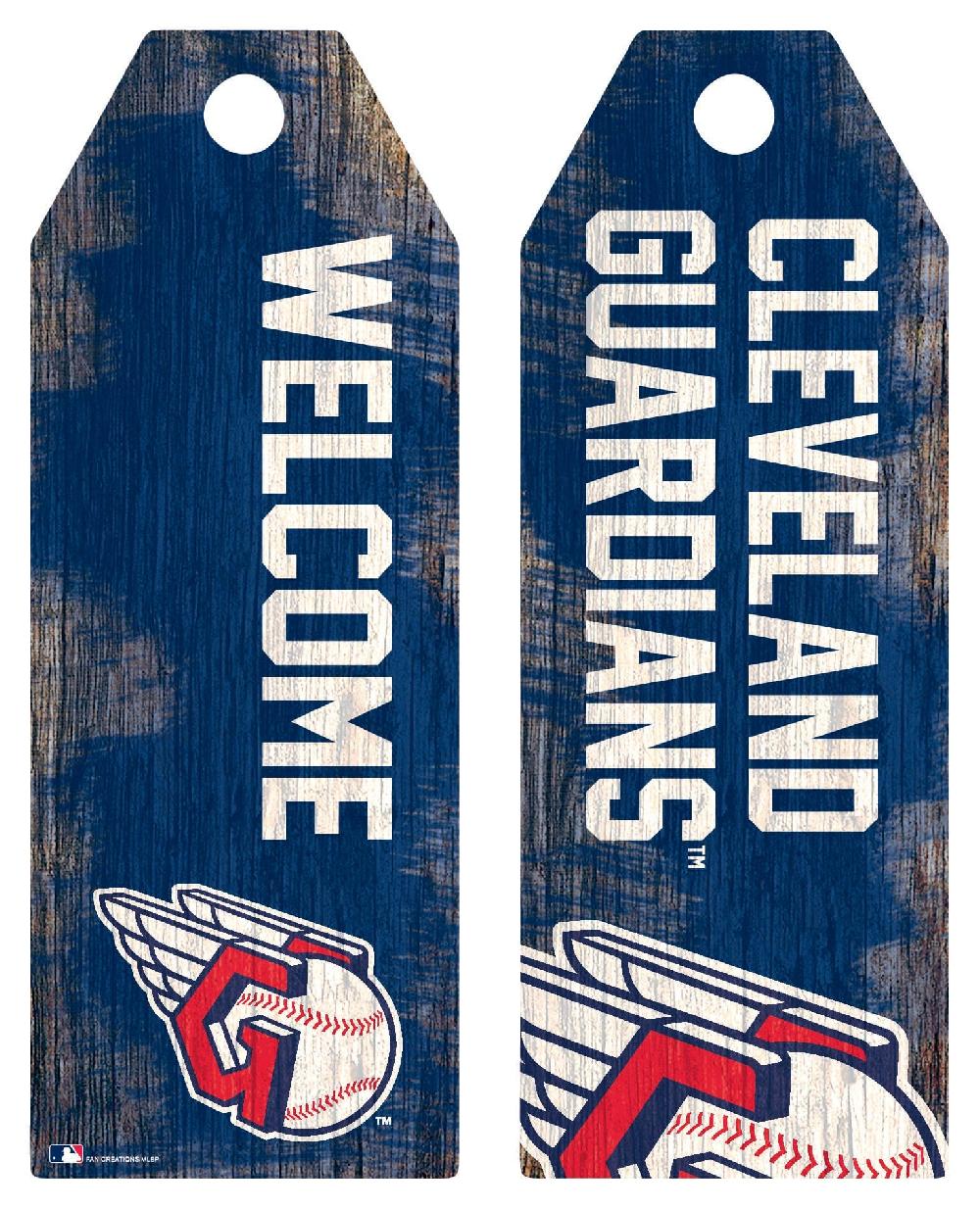 fan creations Cleveland Guardians 12" Team Tags