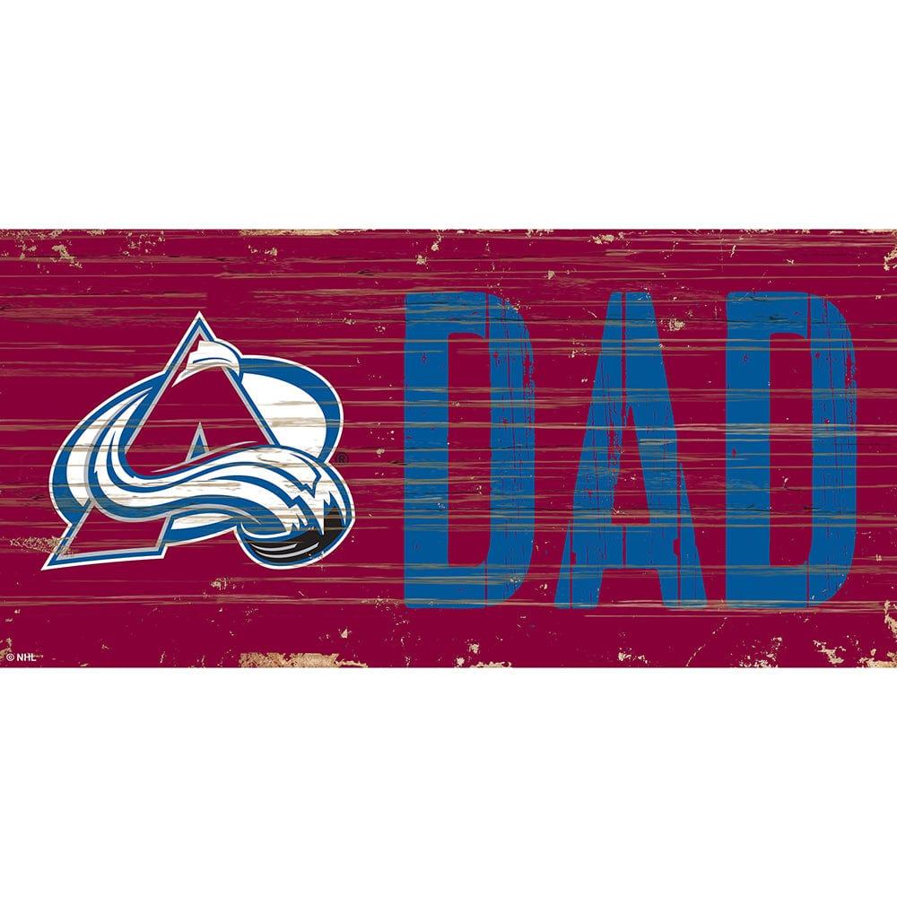 fan creations Colorado Avalanche DAD 6x12 Sign