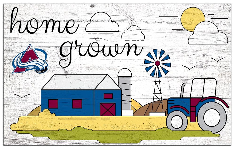fan creations Colorado Avalanche Home Grown 11x19