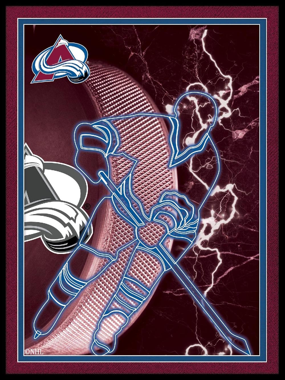 fan creations Colorado Avalanche Neon Player 12x16